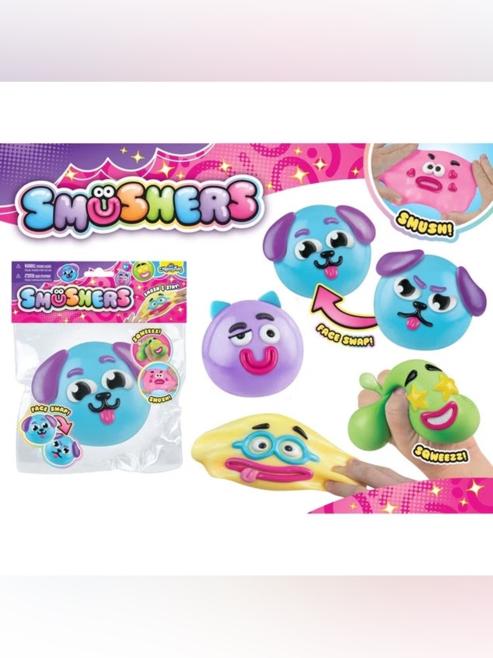 Authentic ORB Curiosities Smushers Set of 5 Bundle VIRAL Squishies New/ Sealed - Picture 2 of 4